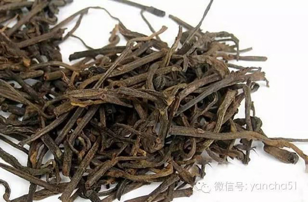 武夷岩茶中的 两面派 -- 茶梗