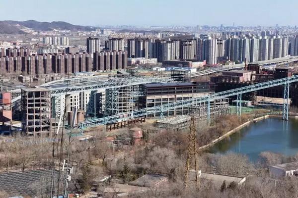 俯瞰冬奥组委办公地