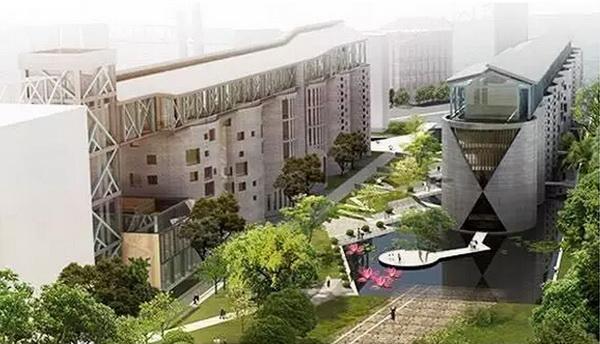 北京冬奥组委会办公地初次暴光 竟在首钢外型混搭