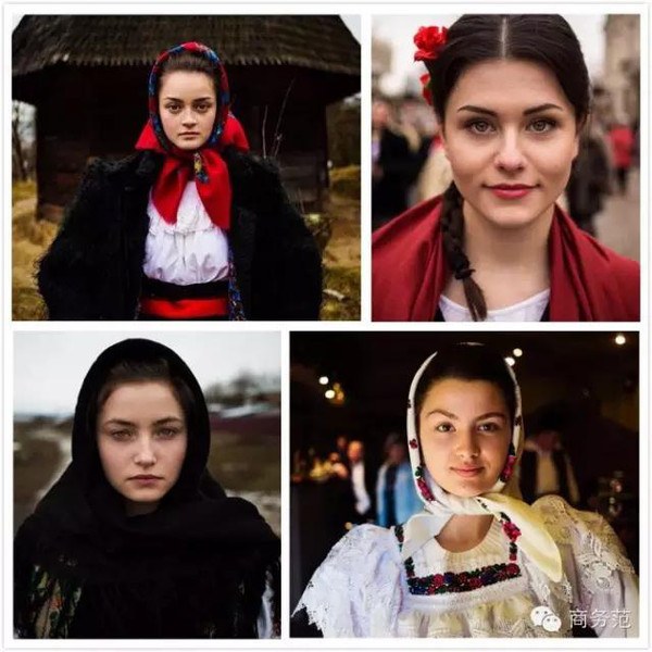 图中女孩是罗马尼亚和黎巴嫩的混血