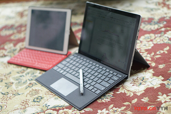 移动办公新体验,Surface Pro 4 与 iPad Air 2 简