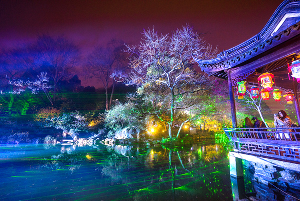 正月十五丨惠山古镇闹元宵邂逅梦幻光影秀