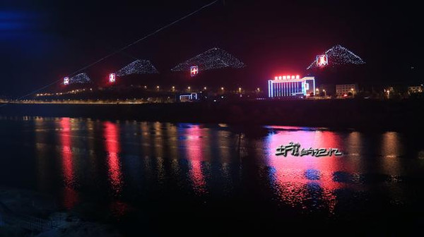 石泉老街夜景 石