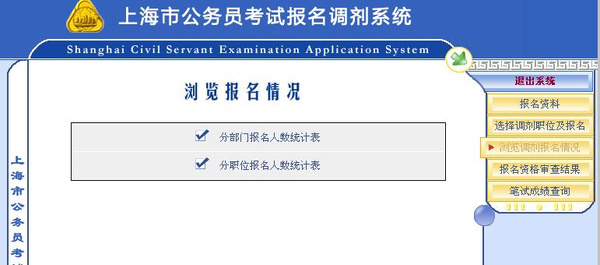2016年上海公务员职位调剂报名流程图填报指