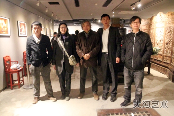 陶艺家,策展人施小安,摄影家姜健,策展人王宏超,学术主持齐岸民展厅