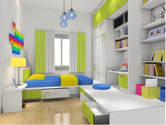 卧室对于孩童来说,是承载快乐的重要载体,一间优质的卧室对于塑造