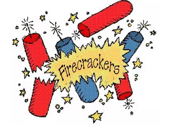 最近几乎一整天都能听到鞭炮的响声,"鞭炮"的英语是firecracker,这是