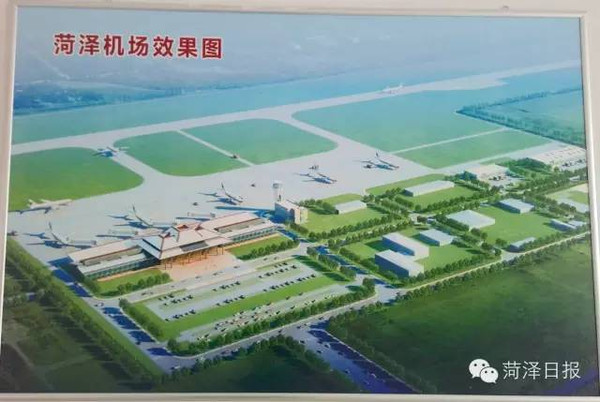 菏泽机场将开通这些主要航线。