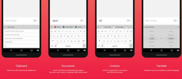 微软推出多任务键盘应用 面向安卓平台