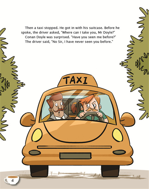 【组图】conan doyle and the taxi driver 柯南道尔