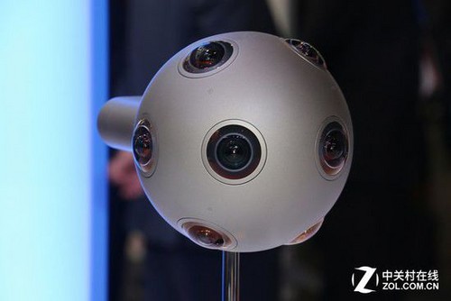 8眼呆萌:诺基亚OZO 360 VR相机亮相MWC