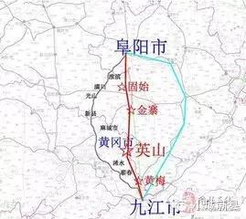 新县即将进入高铁时代京九高铁阜阳至九江段经过