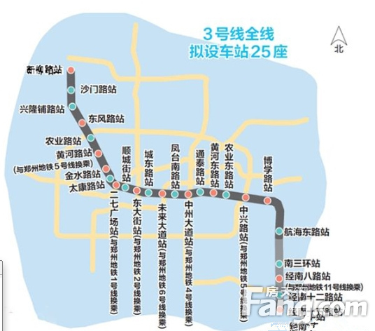 郑州最新17条地铁线规划 沿线楼盘 抱大腿 涨价