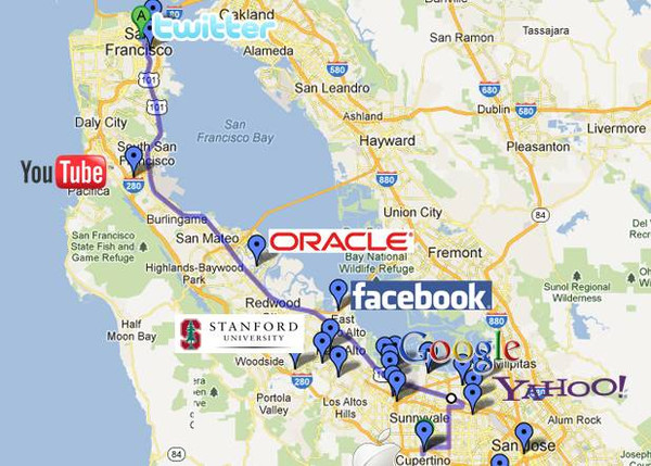硅谷位于美国的哪个州