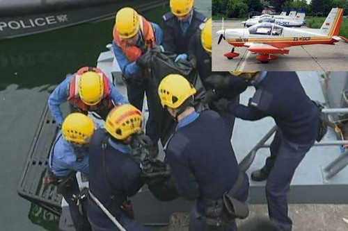 香港一小型飞机坠海 部分残骸被寻获男机师死亡