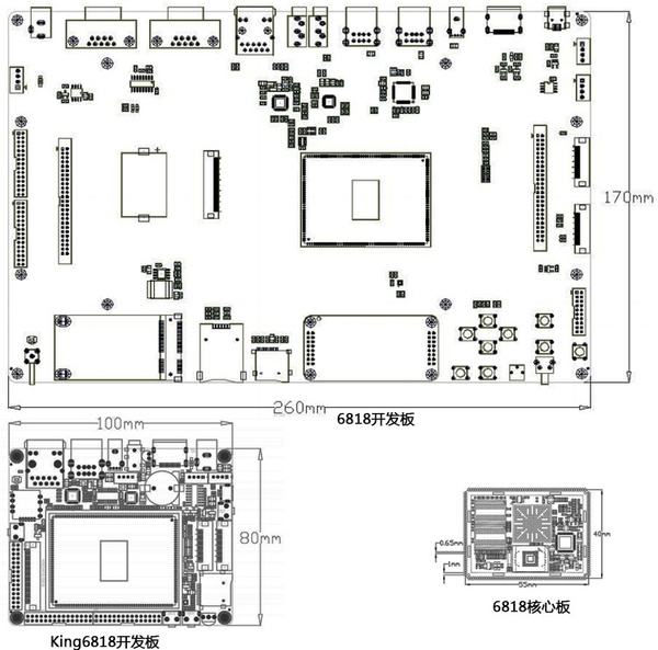 三星6818系列产品结构图