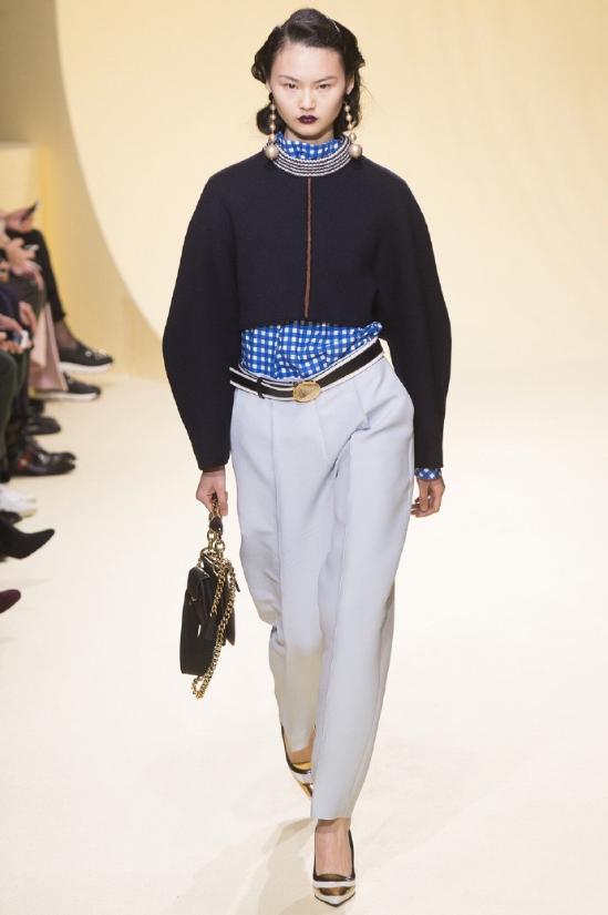 Marni2016秋冬系列新突破 秀场内外都爱在袖子上玩花样