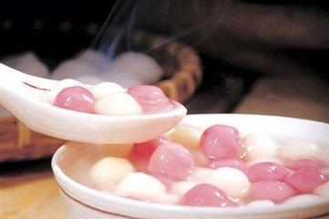 圆滚滚汤圆怎么吃