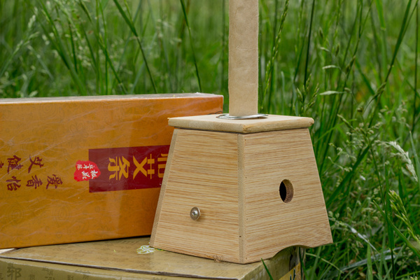 木质单孔艾灸盒使用方法,单孔灸盒用什么艾条?