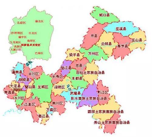 包括城九区在内,重庆周边共有