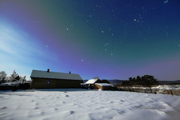 零下40度夜拍北极村星空哭晕在厕所