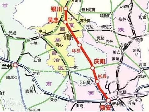 西安到武汉的高铁让会现在从郑州绕行的路线,直接从西安向东南
