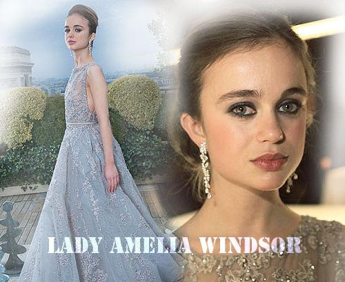 amelia windsor:最美丽的皇室成员
