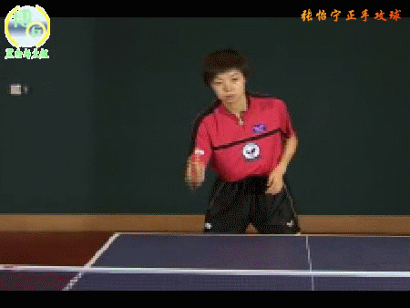 乒乓球正手攻球手指怎么发力?