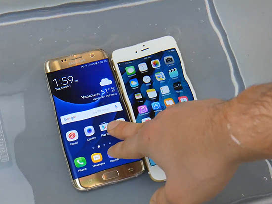 Galaxy S7E对决iPhone6SP:全程吊打!