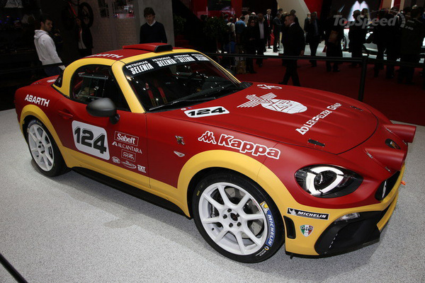 2016 abarth 124 rally阿巴斯124拉力版