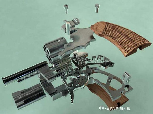 创客星球:世界上最小的全功能左轮手枪