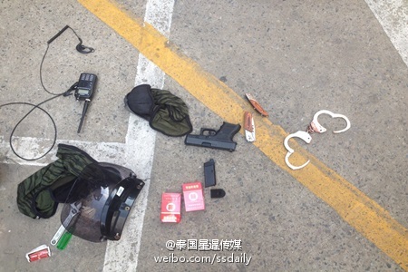 中国人在泰国持玩具枪抢劫真枪被击毙