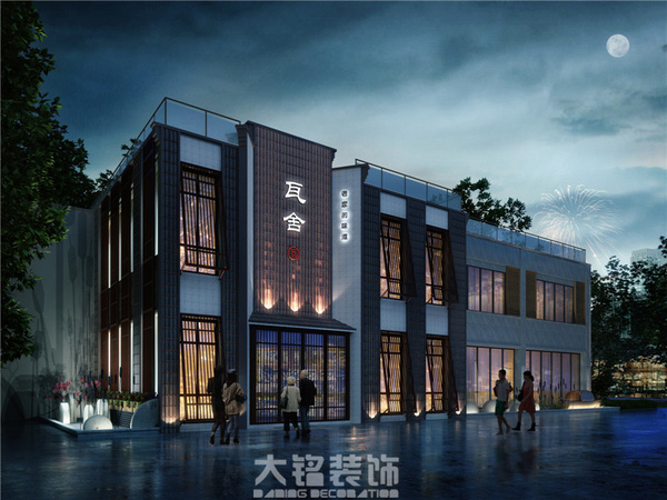 济源茶楼装修效果图_济源好的茶楼装修设计公司