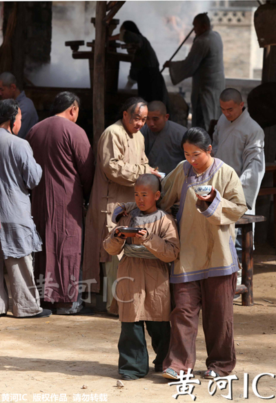 电视剧《于成龙》在离石安国寺取景拍摄(图)