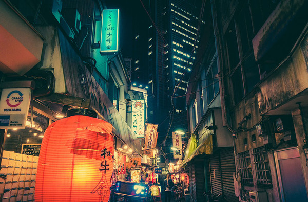 11区动漫的真实场景!日本夜景带你走进二次元世界