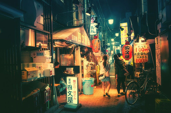 11区动漫的真实场景!日本夜景带你走进二次元