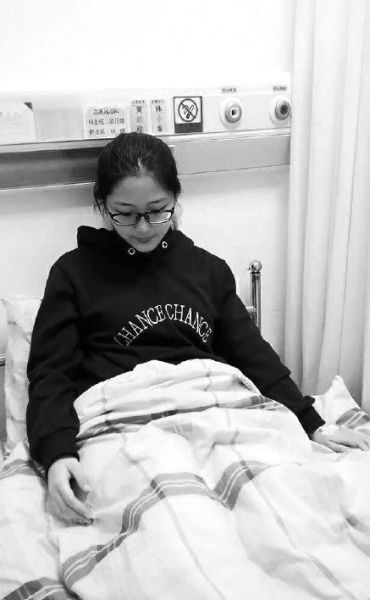 李思欣目前静养准备下一阶段化疗。微博图片