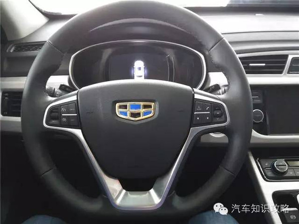 吉利博越(参数|图片)实车已经到店,整体比照片更好看.