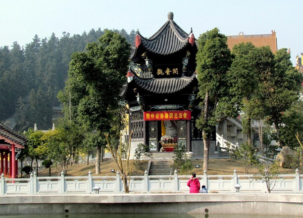 九华进山第一寺青阳五溪望华禅寺