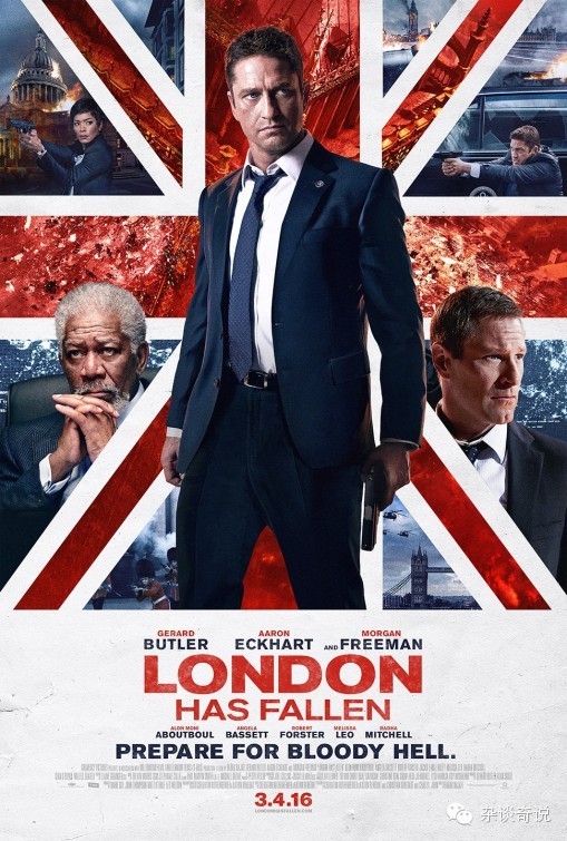 london has fallen 中文片名:《伦敦陷落》 香港片名:《白宫沦陷2