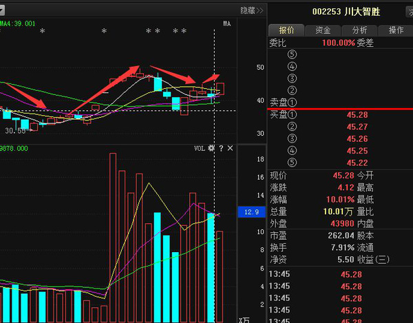川大智胜主力资金大举加仓,高歌猛暴涨!_搜狐股票