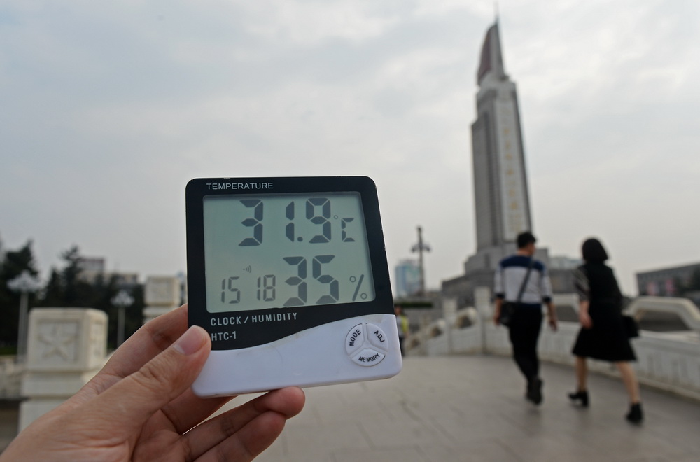 江西局部高温近30℃ 或将迎“断崖式”降温(图)