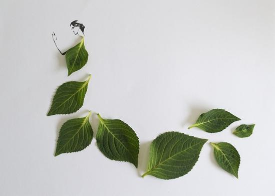 叶片中的时尚(组图)
