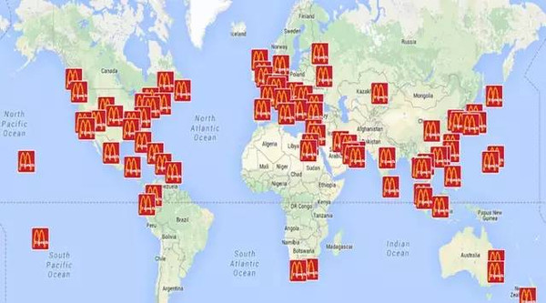 it,因此要吃遍世界大不同的麦当劳!
