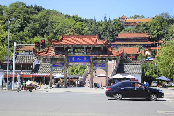 绵阳圣水寺中川第一禅林