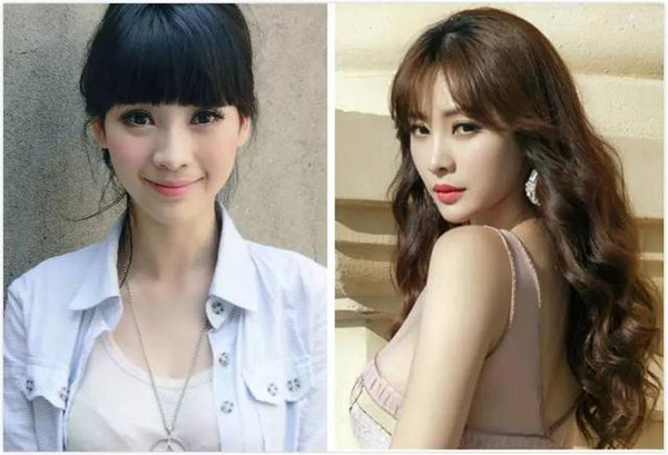 永远的少女 李小璐,换上空气刘海,也一跃晋升为国内新网红.