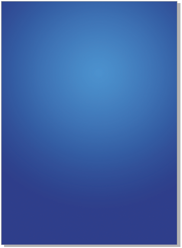 新建文件(ctrl n)设置画布宽高为210*297,设置蓝色渐变背景,如图.