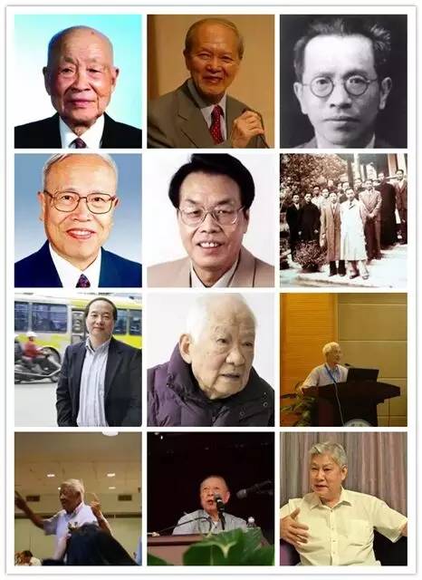 苏步青,谷超豪,姜立夫,姜伯驹,李邦河,徐贤修,江迪华,杨忠道,李秉彝