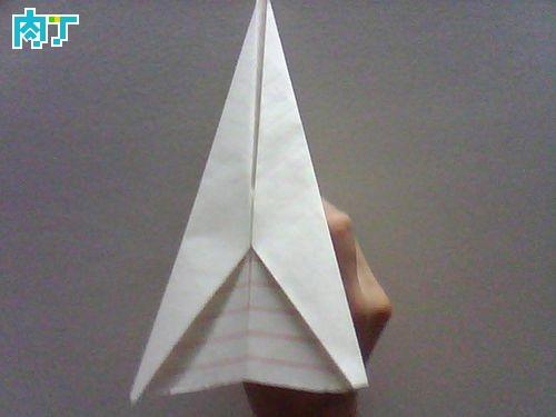 【组图】怎么折最简单的纸飞机 能飞一分钟的纸飞机折