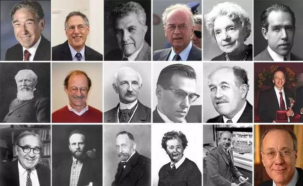 ▍诺贝尔奖得主中, 超过  20%是犹太人